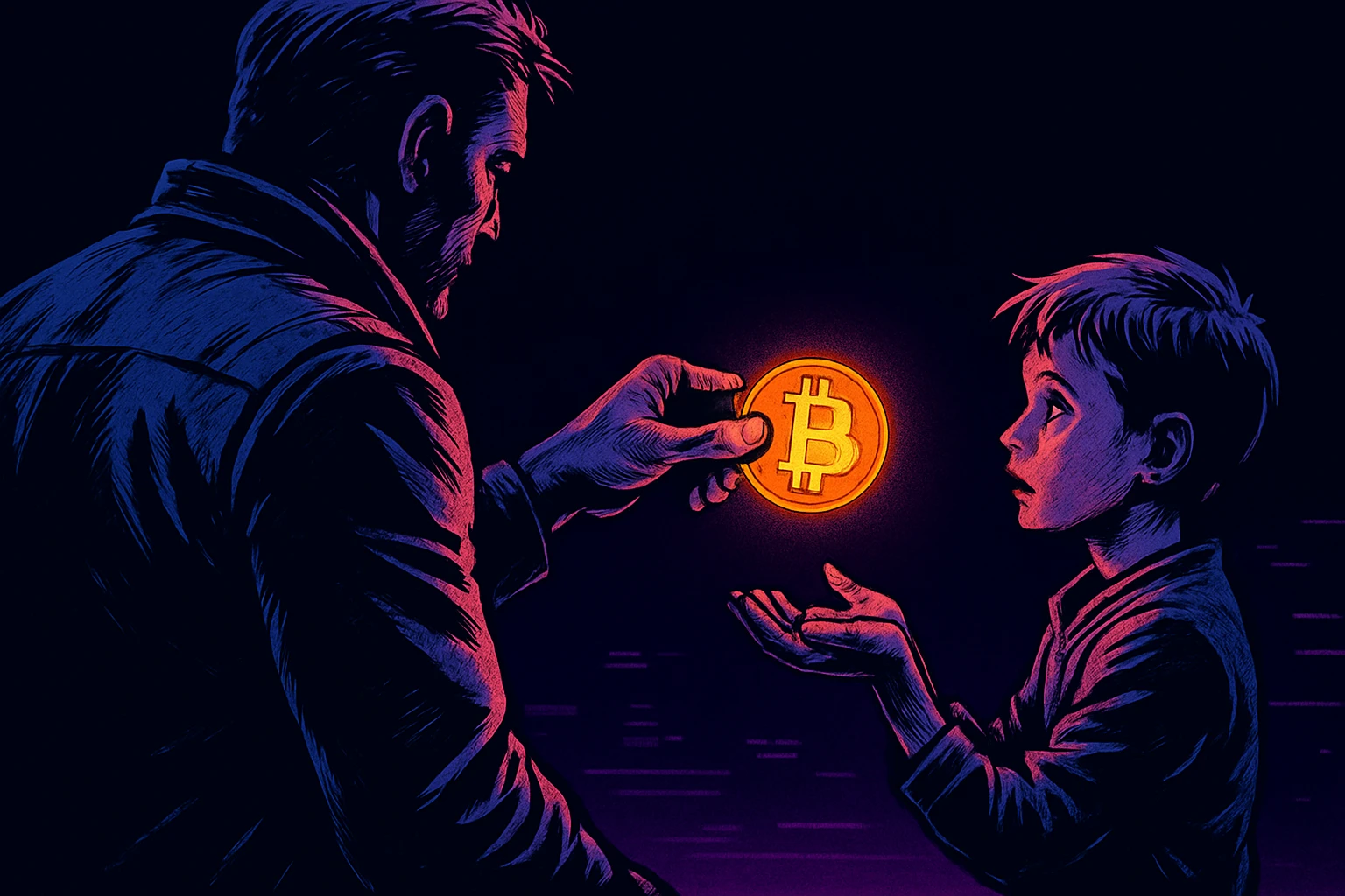 Tôi dự định dành 20 năm để tiết kiệm 10 Bitcoin cho các con mình nhưng nhận ra rằng điều khó khăn nhất không phải là tiền.